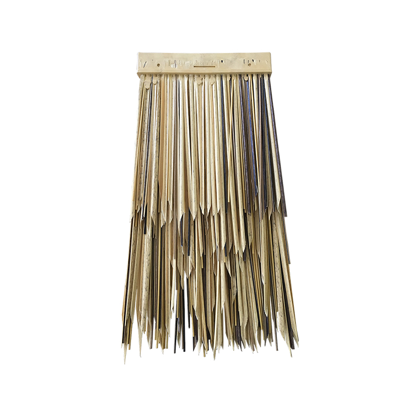 Realistic Tiki Thatch Roof Sheets - Fireproof Synthetic Material & DIY Installation