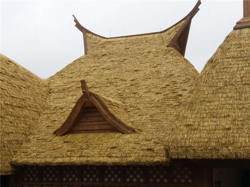 KEBA Tropical Thatch Tiles - Beach Resort Roofing with UL94-V0 Fireproof2