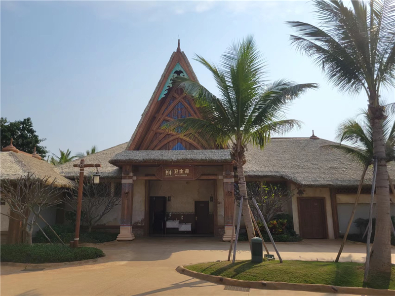Realistic Tiki Thatch Roof Sheets3